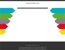 Tablet Screenshot of myblueshield.com